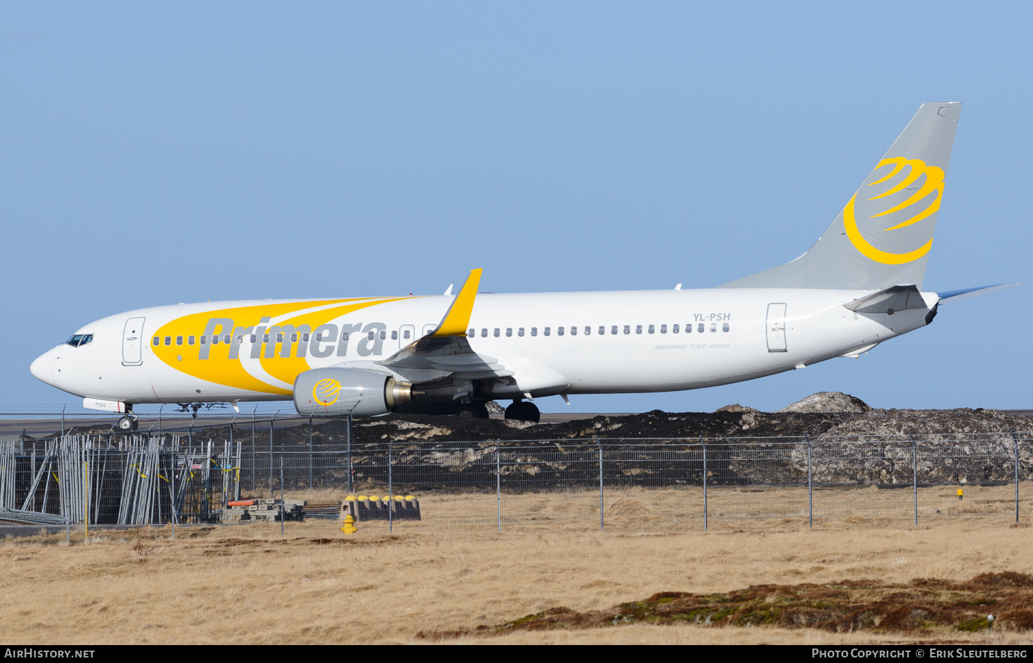 Aircraft Photo of YL-PSH | Boeing 737-86N | Primera Air | AirHistory.net #243646