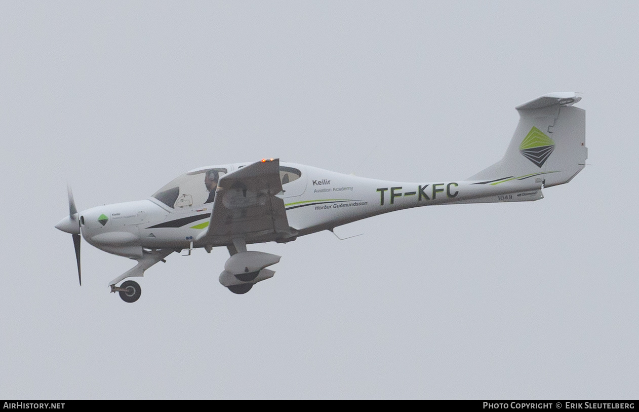 Aircraft Photo of TF-KFC | Diamond DA40D Diamond Star TDI | Keilir Aviation Academy | AirHistory.net #243647