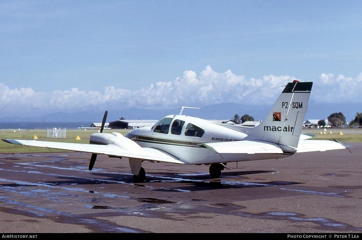 Aircraft Photo of P2-SQM | Beech E55 Baron | Macair Charters | AirHistory.net #243649