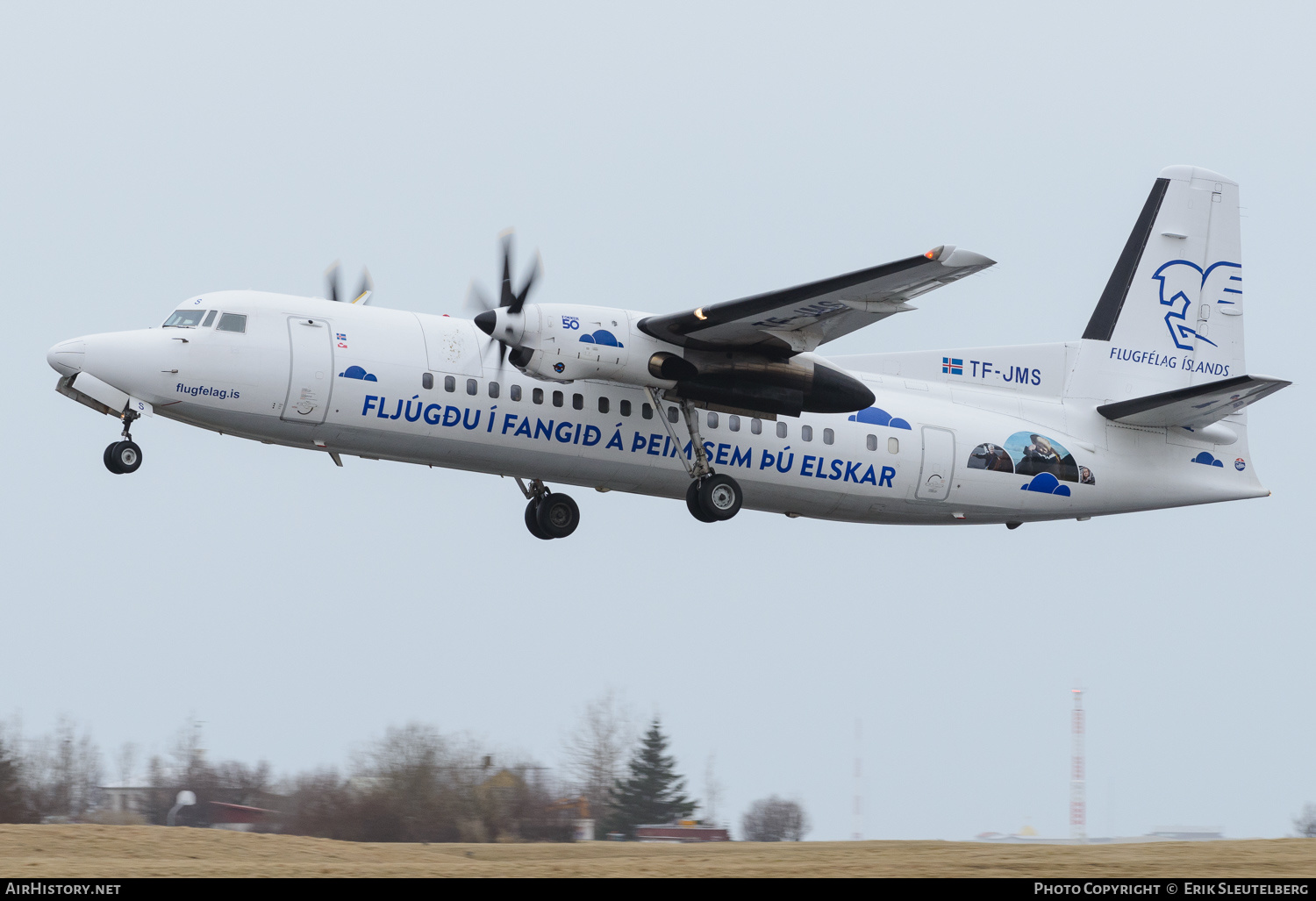 Aircraft Photo of TF-JMS | Fokker 50 | Flugfélag Íslands - Air Iceland | AirHistory.net #243651