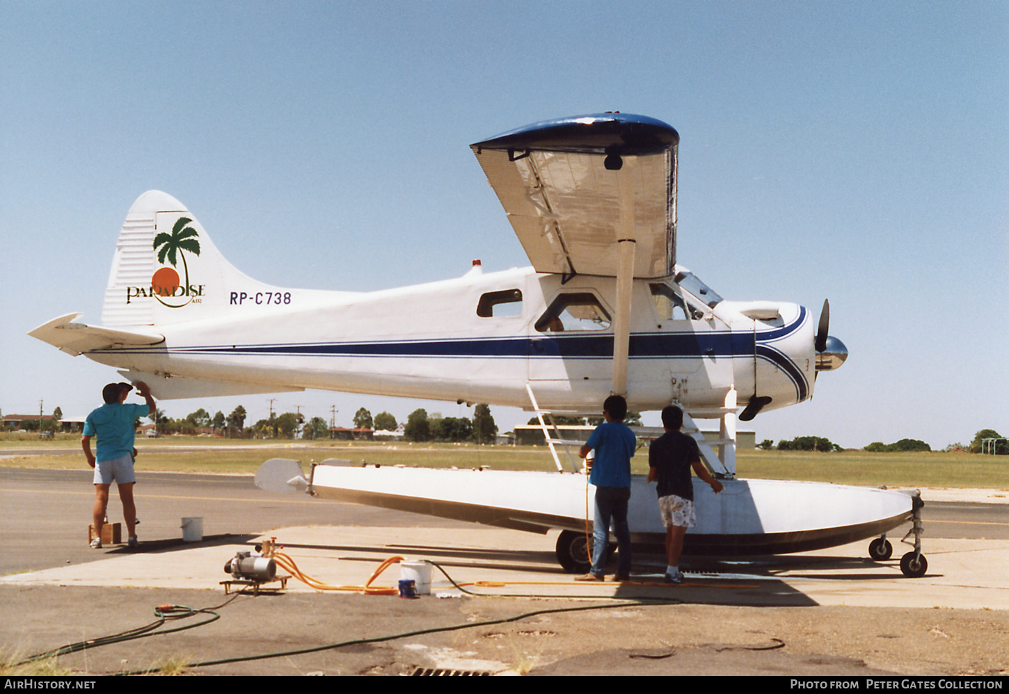 Aircraft Photo of RP-C738 | De Havilland Canada DHC-2 Beaver Mk1 | Paradise Air | AirHistory.net #243658