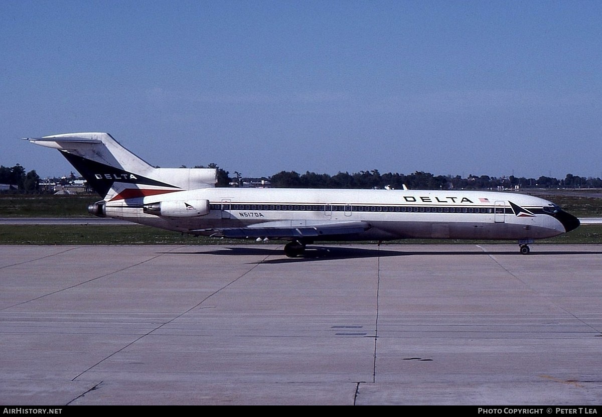 Aircraft Photo of N517DA | Boeing 727-232/Adv | Delta Air Lines | AirHistory.net #243659