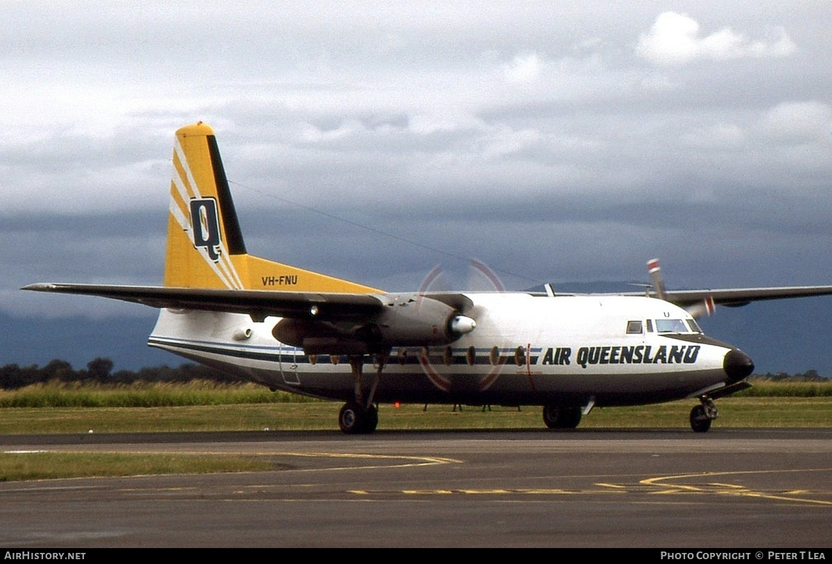 Aircraft Photo of VH-FNU | Fokker F27-600 Friendship | Air Queensland | AirHistory.net #243661