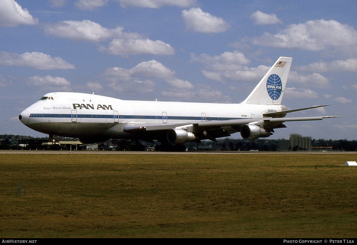 Aircraft Photo of N750PA | Boeing 747-121 | Pan American World Airways - Pan Am | AirHistory.net #243668