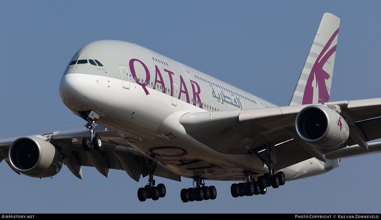Aircraft Photo of A7-APD | Airbus A380-861 | Qatar Airways | AirHistory.net #243682