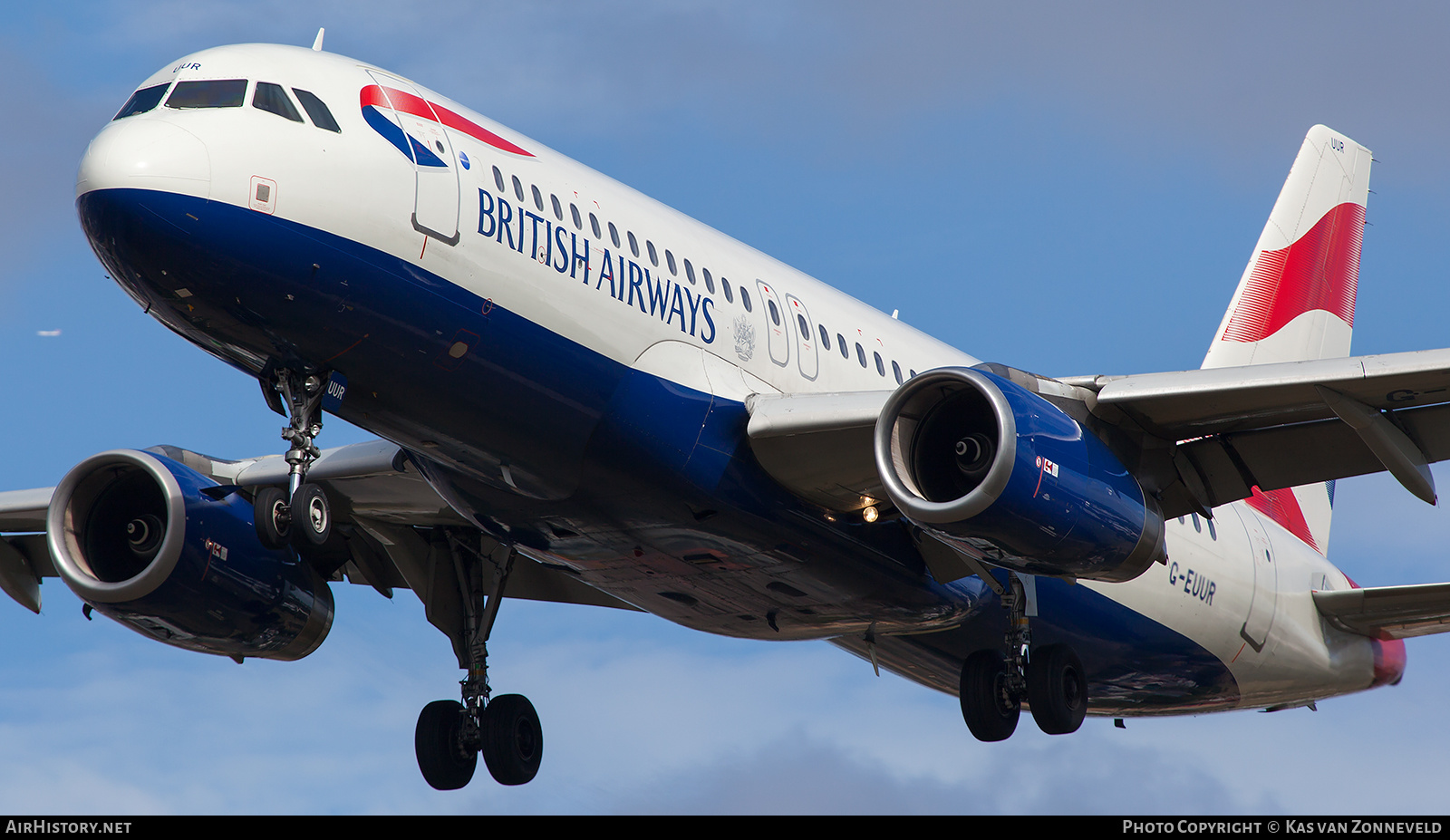 Aircraft Photo of G-EUUR | Airbus A320-232 | British Airways | AirHistory.net #243683