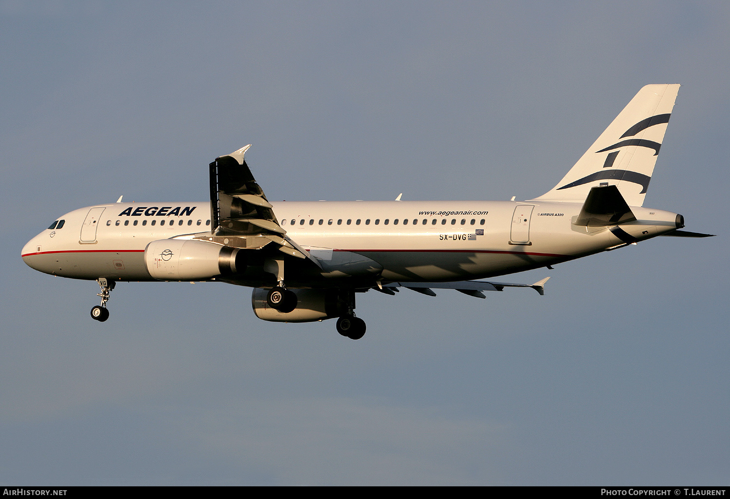Aircraft Photo of SX-DVG | Airbus A320-232 | Aegean Airlines | AirHistory.net #243688