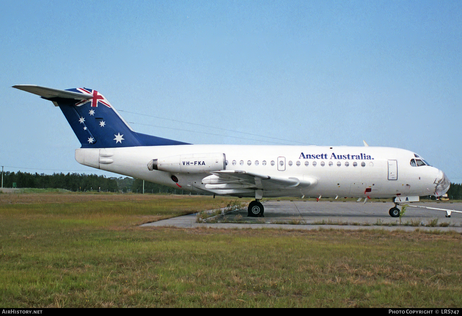 Aircraft Photo of VH-FKA | Fokker F28-1000 Fellowship | Ansett Australia | AirHistory.net #243702