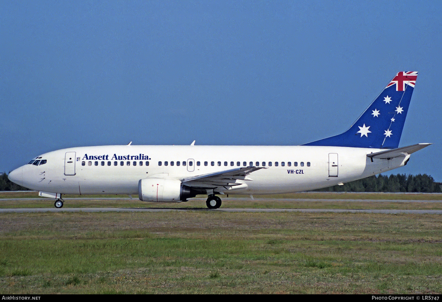 Aircraft Photo of VH-CZL | Boeing 737-377 | Ansett Australia | AirHistory.net #243709