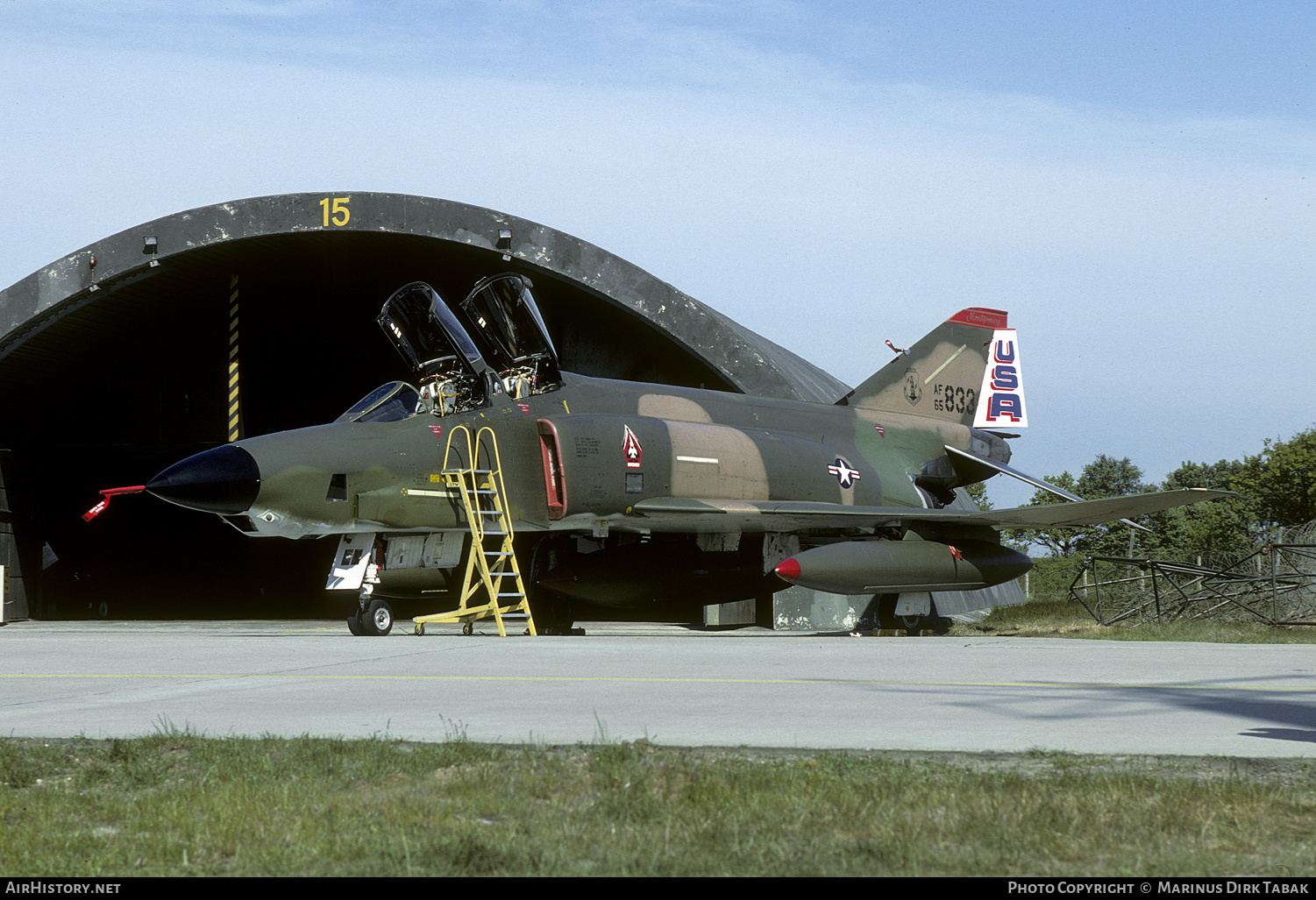 Aircraft Photo of 65-0833 | McDonnell RF-4C Phantom II | USA - Air Force | AirHistory.net #243715