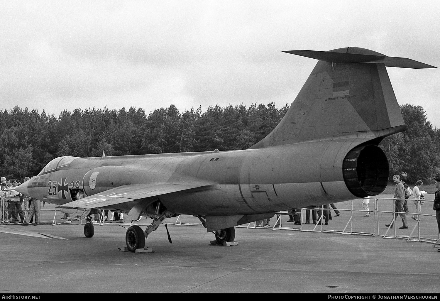 Aircraft Photo of 2528 | Lockheed F-104G Starfighter | Germany - Air Force | AirHistory.net #243719