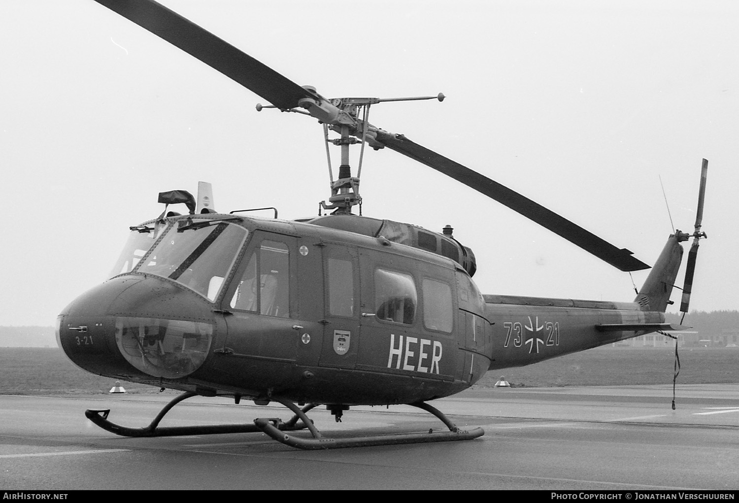 Aircraft Photo of 7321 | Bell UH-1D Iroquois | Germany - Army | AirHistory.net #243733