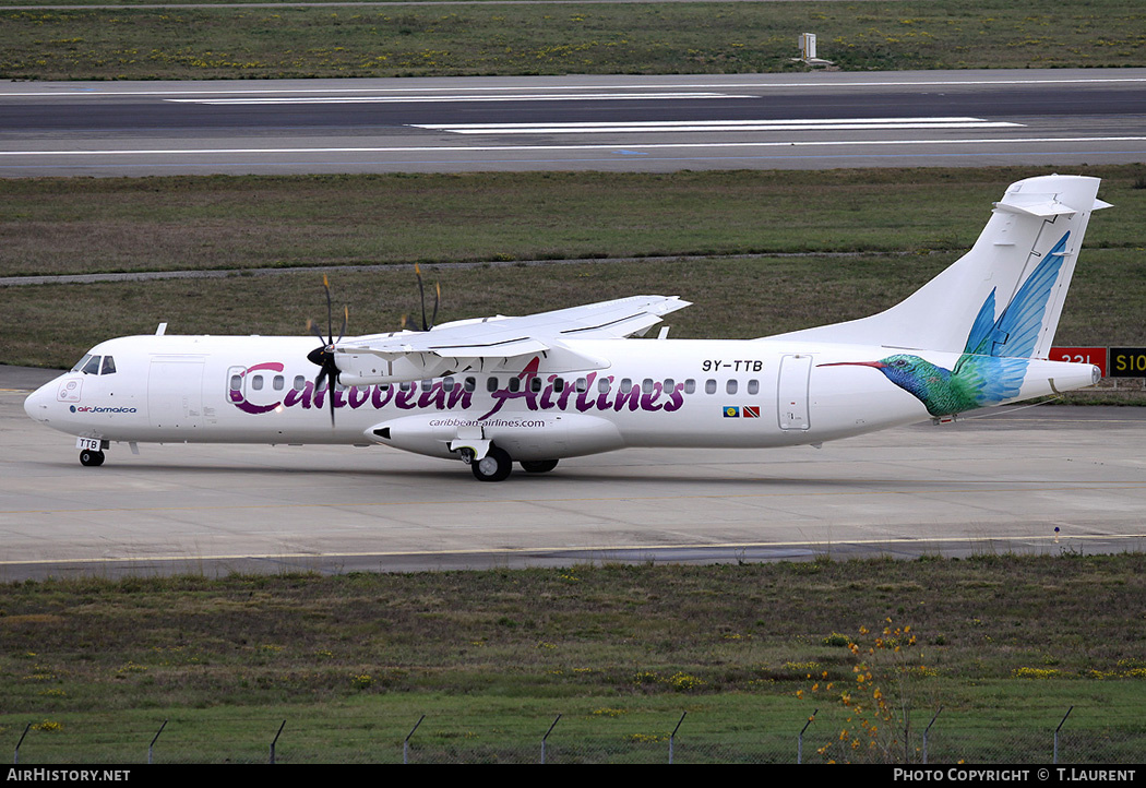 Aircraft Photo of 9Y-TTB | ATR ATR-72-600 (ATR-72-212A) | Caribbean Airlines | AirHistory.net #243738