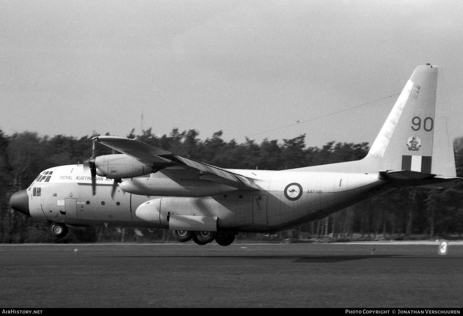 Aircraft Photo of A97-190 | Lockheed C-130E Hercules (L-382) | Australia - Air Force | AirHistory.net #243743