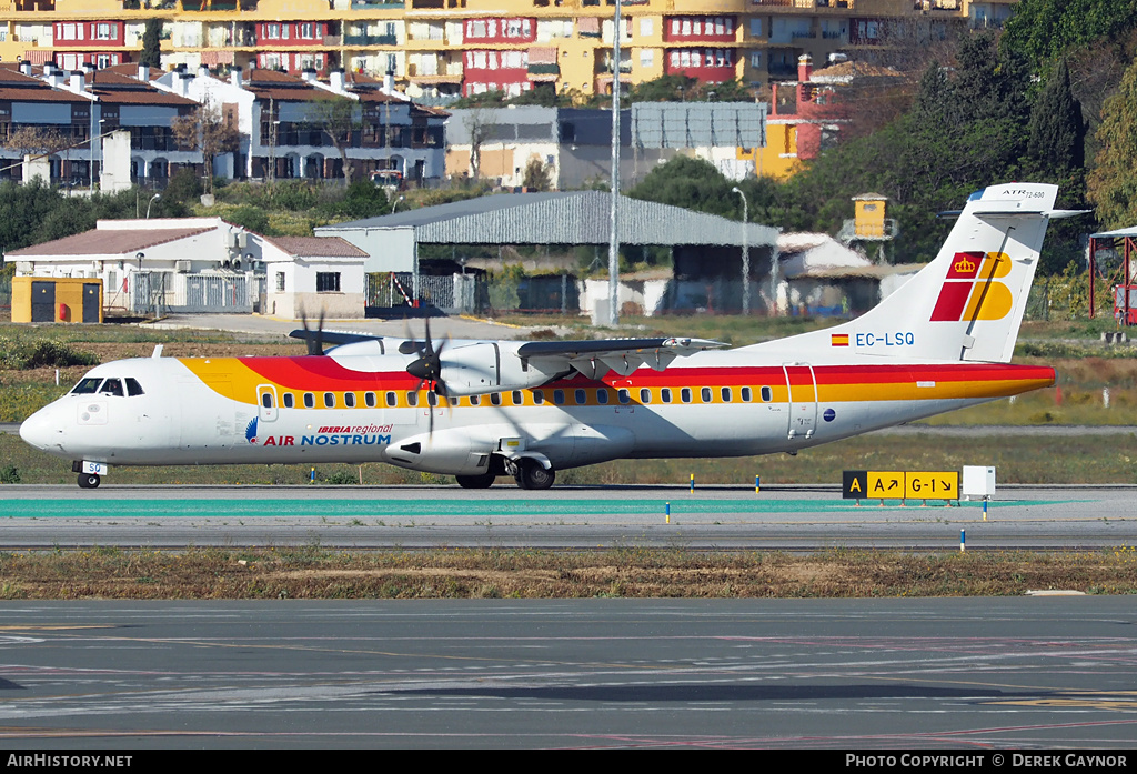 Aircraft Photo of EC-LSQ | ATR ATR-72-600 (ATR-72-212A) | Iberia Regional | AirHistory.net #243747