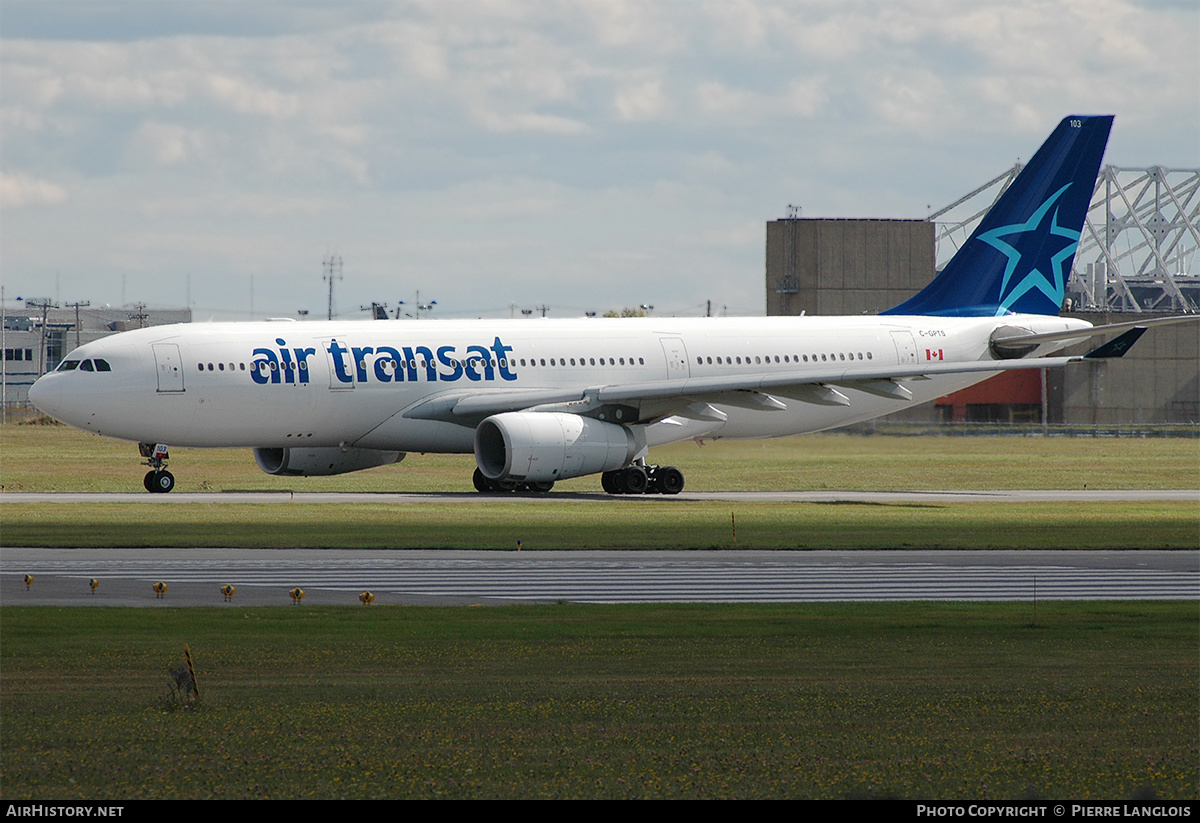Aircraft Photo of C-GPTS | Airbus A330-243 | Air Transat | AirHistory.net #243750