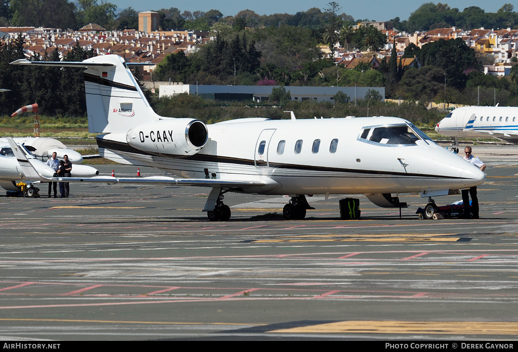 Aircraft Photo of D-CAAY | Gates Learjet 55ER | Air Alliance | AirHistory.net #243761