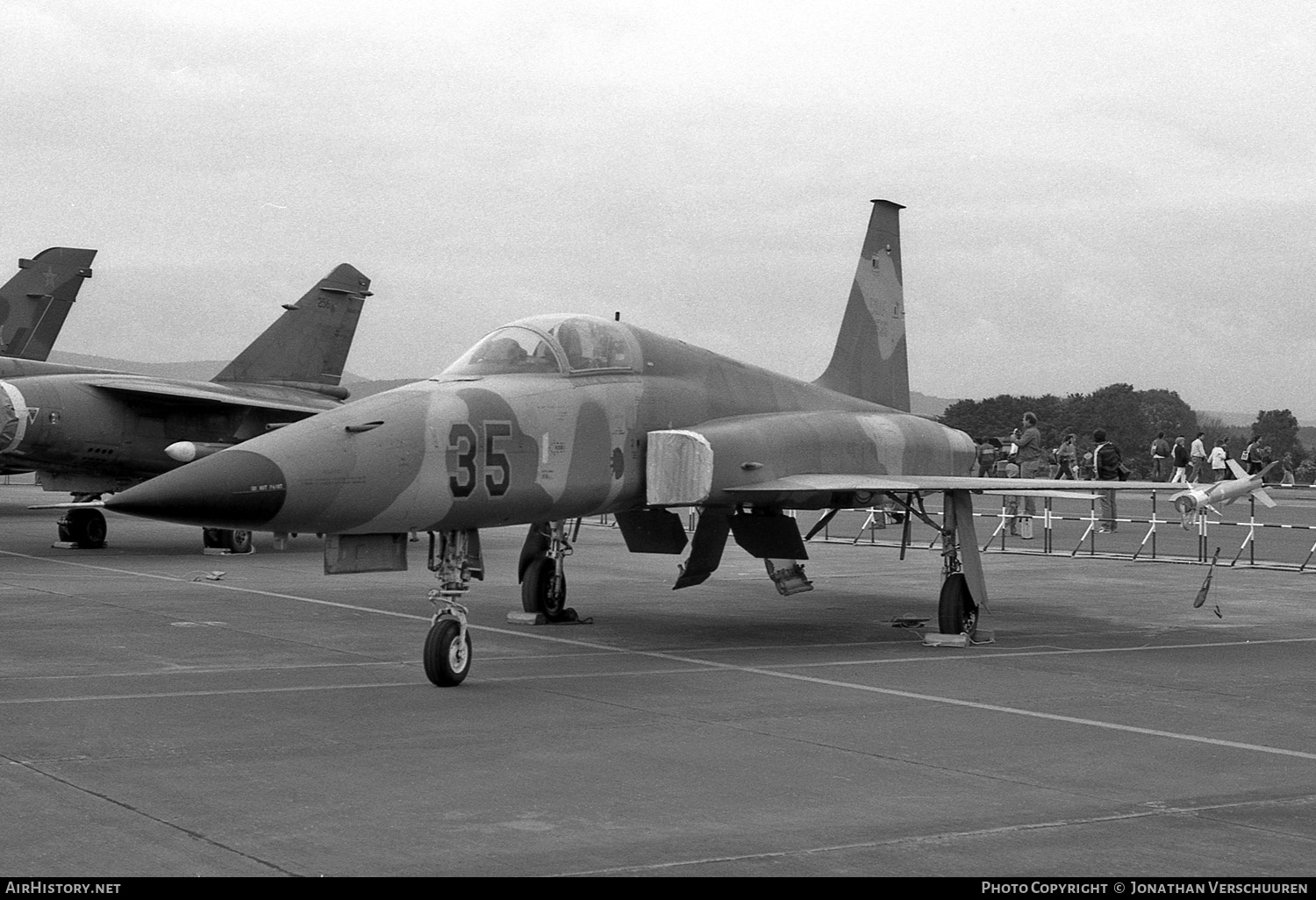 Aircraft Photo of 74-1535 / 01535 | Northrop F-5E Tiger II | USA - Air Force | AirHistory.net #243763