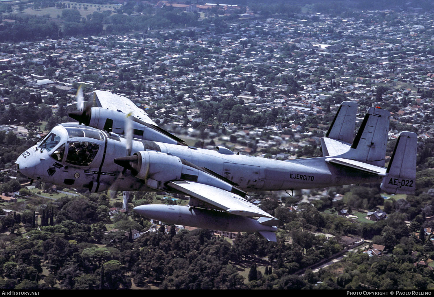 Aircraft Photo of AE-022 | Grumman OV-1D Mohawk | Argentina - Army | AirHistory.net #243770