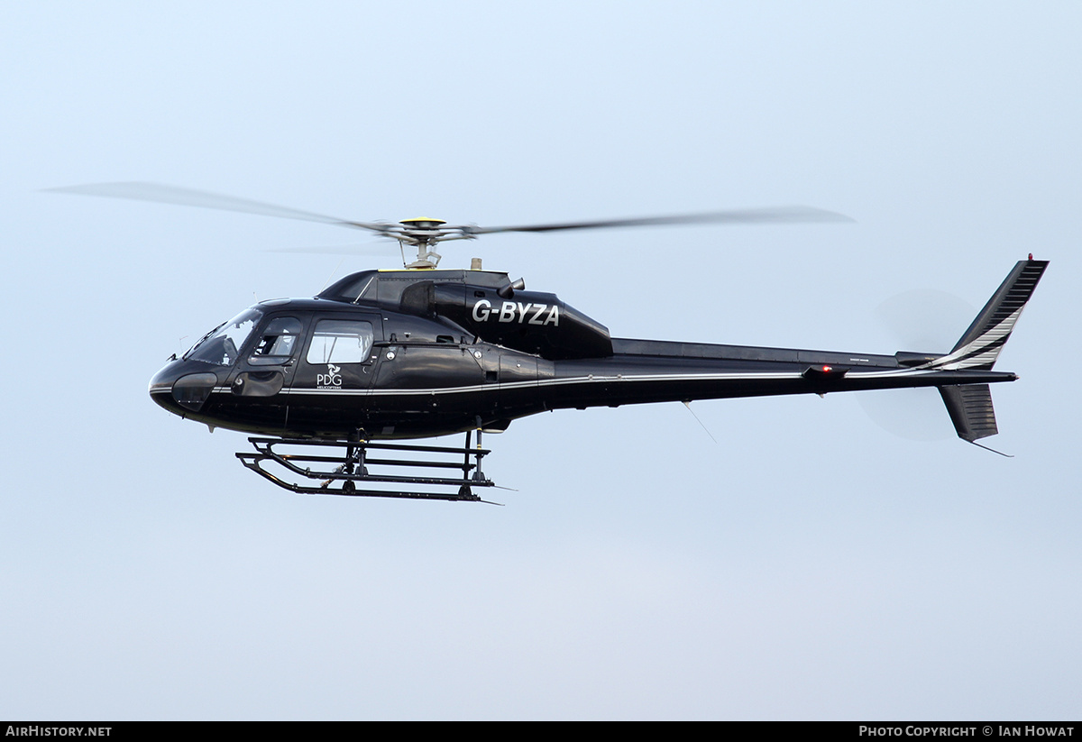 Aircraft Photo of G-BYZA | Eurocopter AS-355F-2 Ecureuil 2 | PDG Helicopters | AirHistory.net #243785