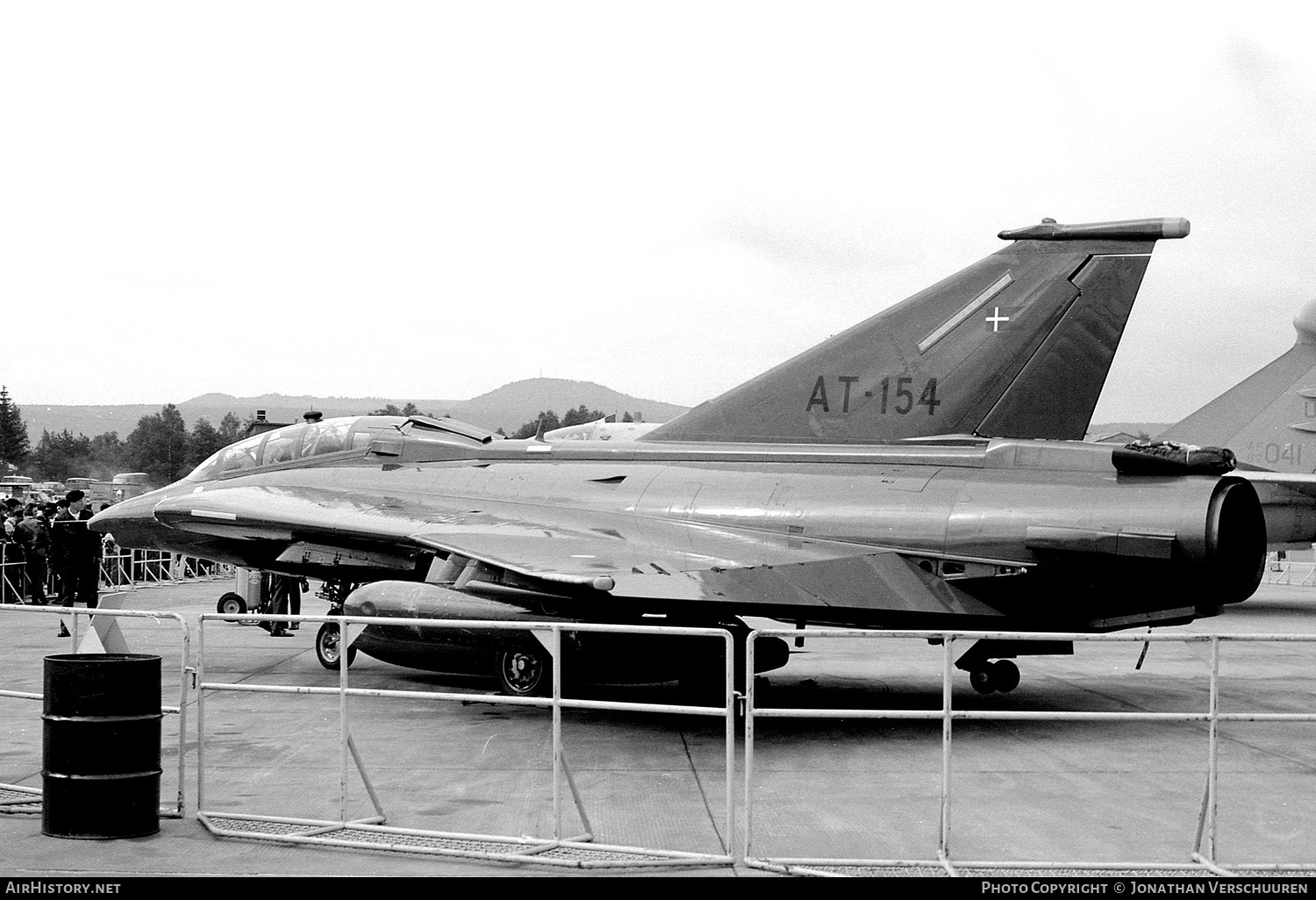 Aircraft Photo of AT-154 | Saab TF-35 Draken | Denmark - Air Force | AirHistory.net #243790