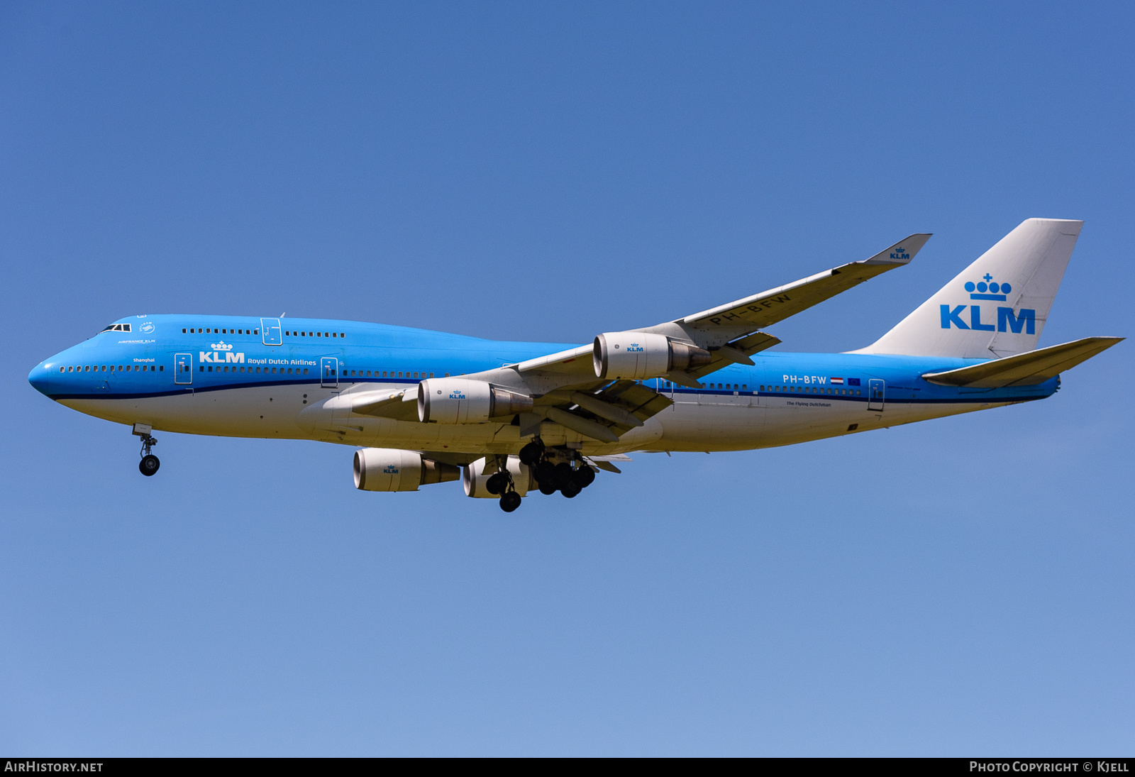 Aircraft Photo of PH-BFW | Boeing 747-406M | KLM - Royal Dutch Airlines | AirHistory.net #243802