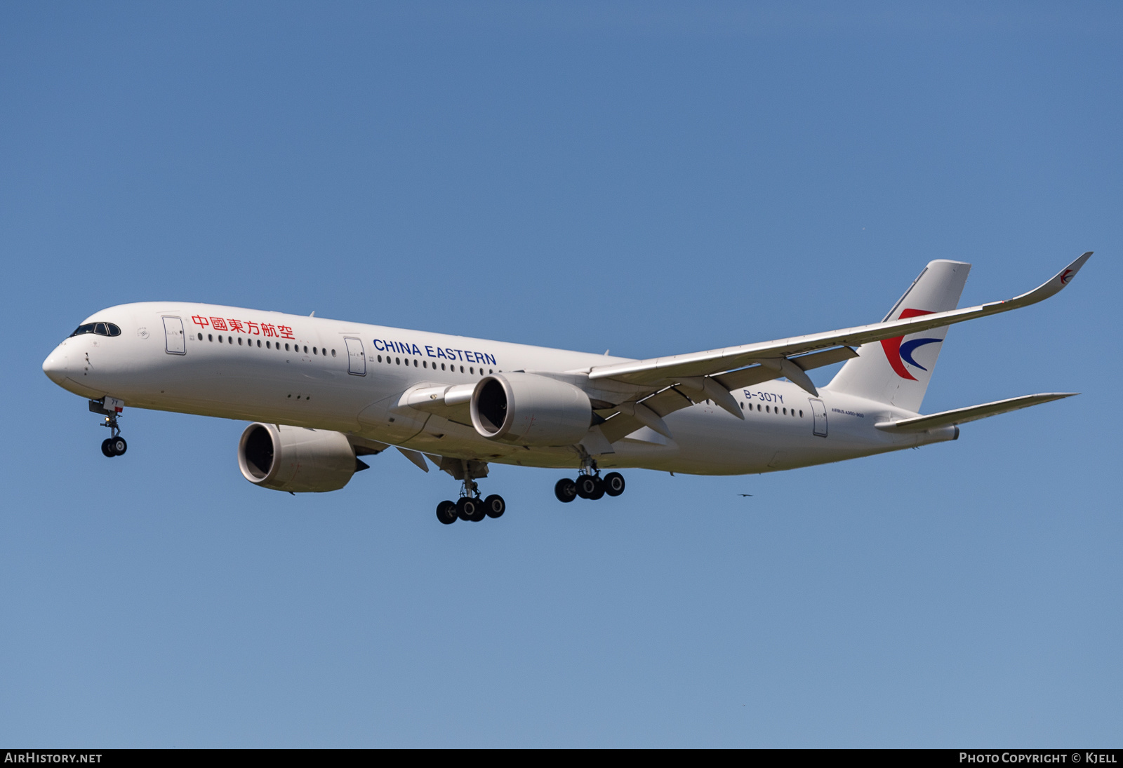 Aircraft Photo of B-307Y | Airbus A350-941 | China Eastern Airlines | AirHistory.net #243804