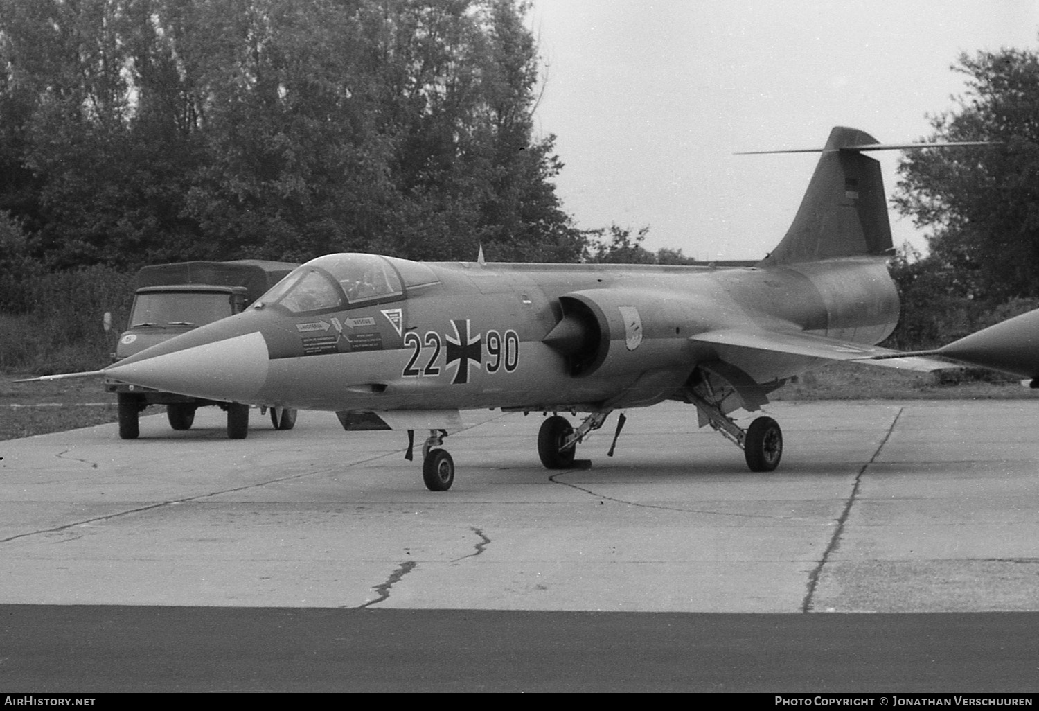 Aircraft Photo of 2290 | Lockheed F-104G Starfighter | Germany - Air Force | AirHistory.net #243822