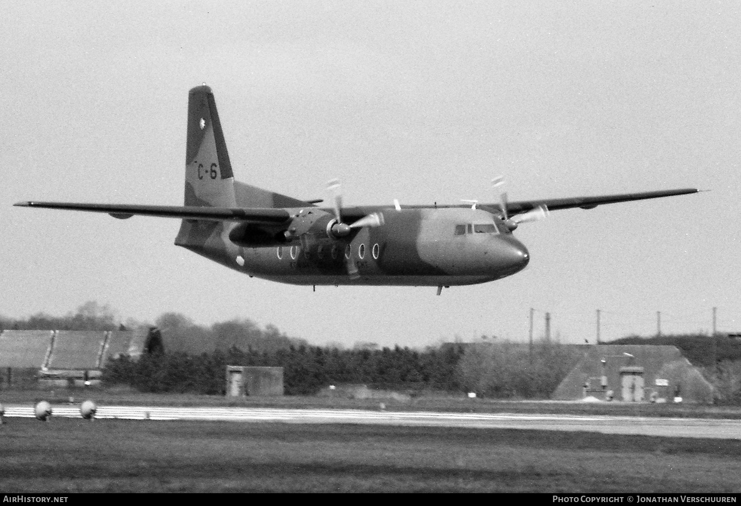 Aircraft Photo of C-6 | Fokker F27-300M Troopship | Netherlands - Air Force | AirHistory.net #243827