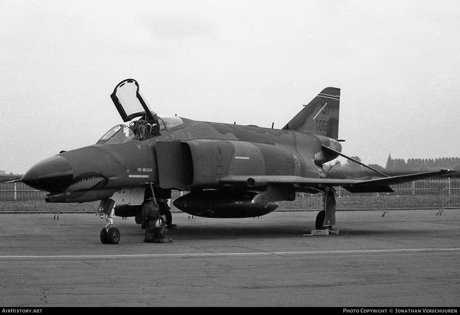 Aircraft Photo of 74-1055 / AF74-055 | McDonnell Douglas F-4E Phantom II | USA - Air Force | AirHistory.net #243828