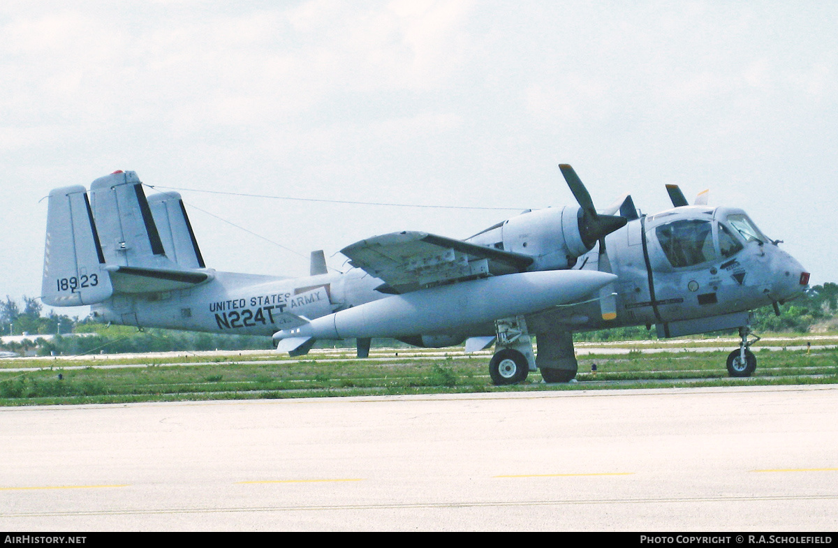 Aircraft Photo of N224TT / 18923 | Grumman OV-1D Mohawk | USA - Army | AirHistory.net #243830