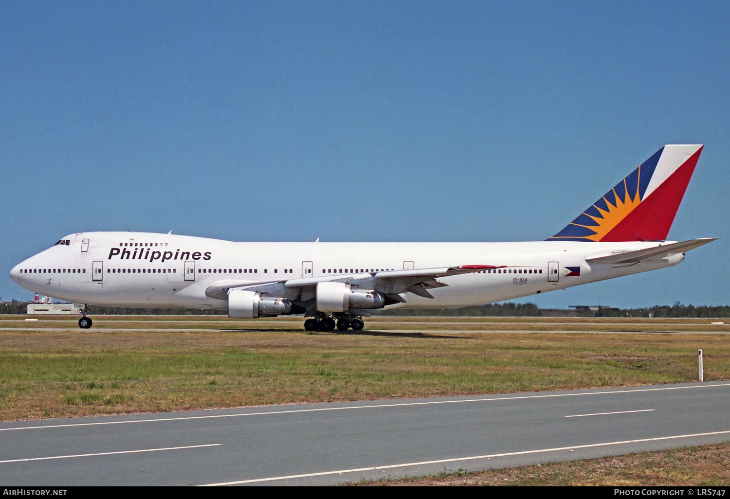 Aircraft Photo of EI-BZA | Boeing 747-283B | Philippine Airlines | AirHistory.net #243844