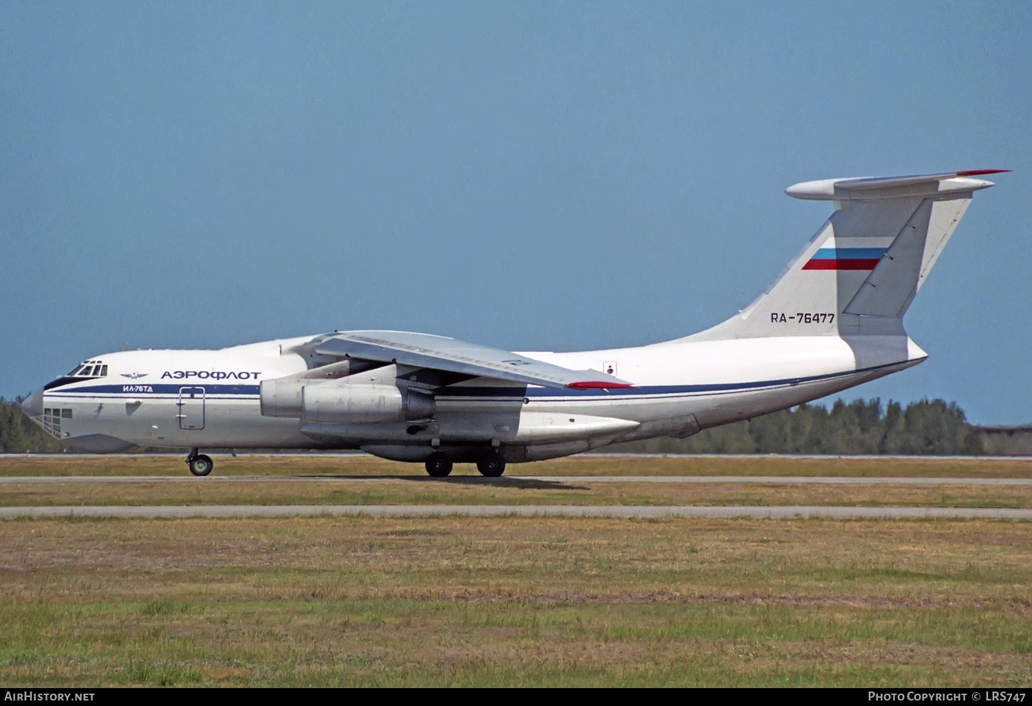 Aircraft Photo of RA-76477 | Ilyushin Il-76TD | Aeroflot | AirHistory.net #243846