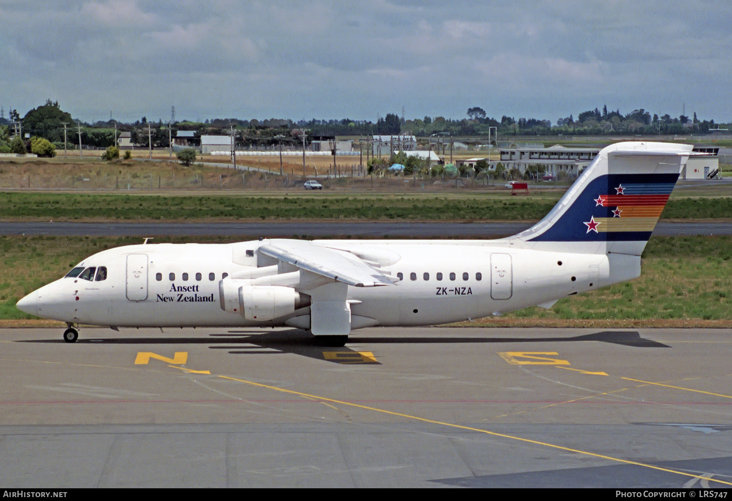 Aircraft Photo of ZK-NZA | British Aerospace BAe-146-200 | Ansett New Zealand | AirHistory.net #243858