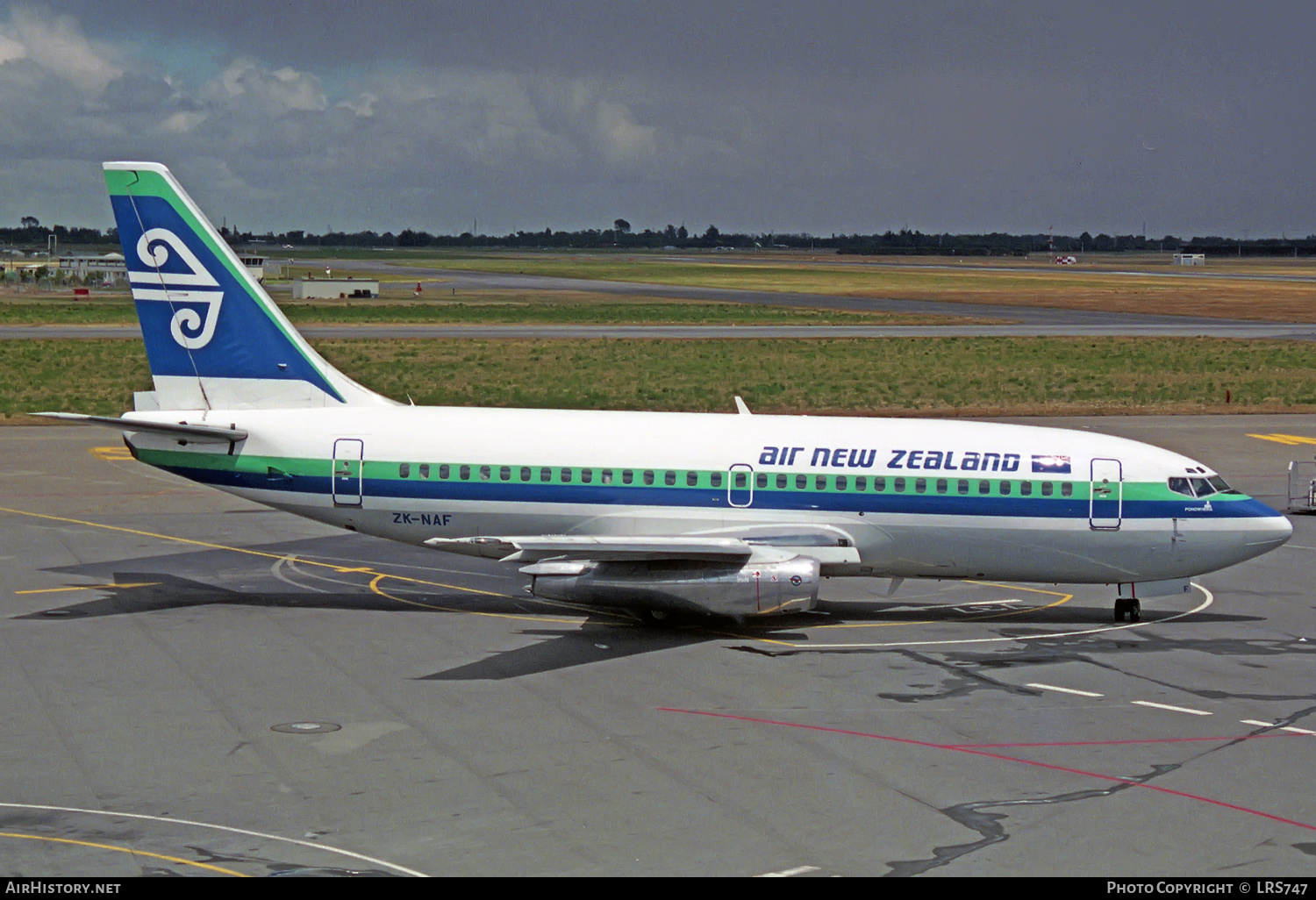 Aircraft Photo of ZK-NAF | Boeing 737-2Y5/Adv | Air New Zealand | AirHistory.net #243859