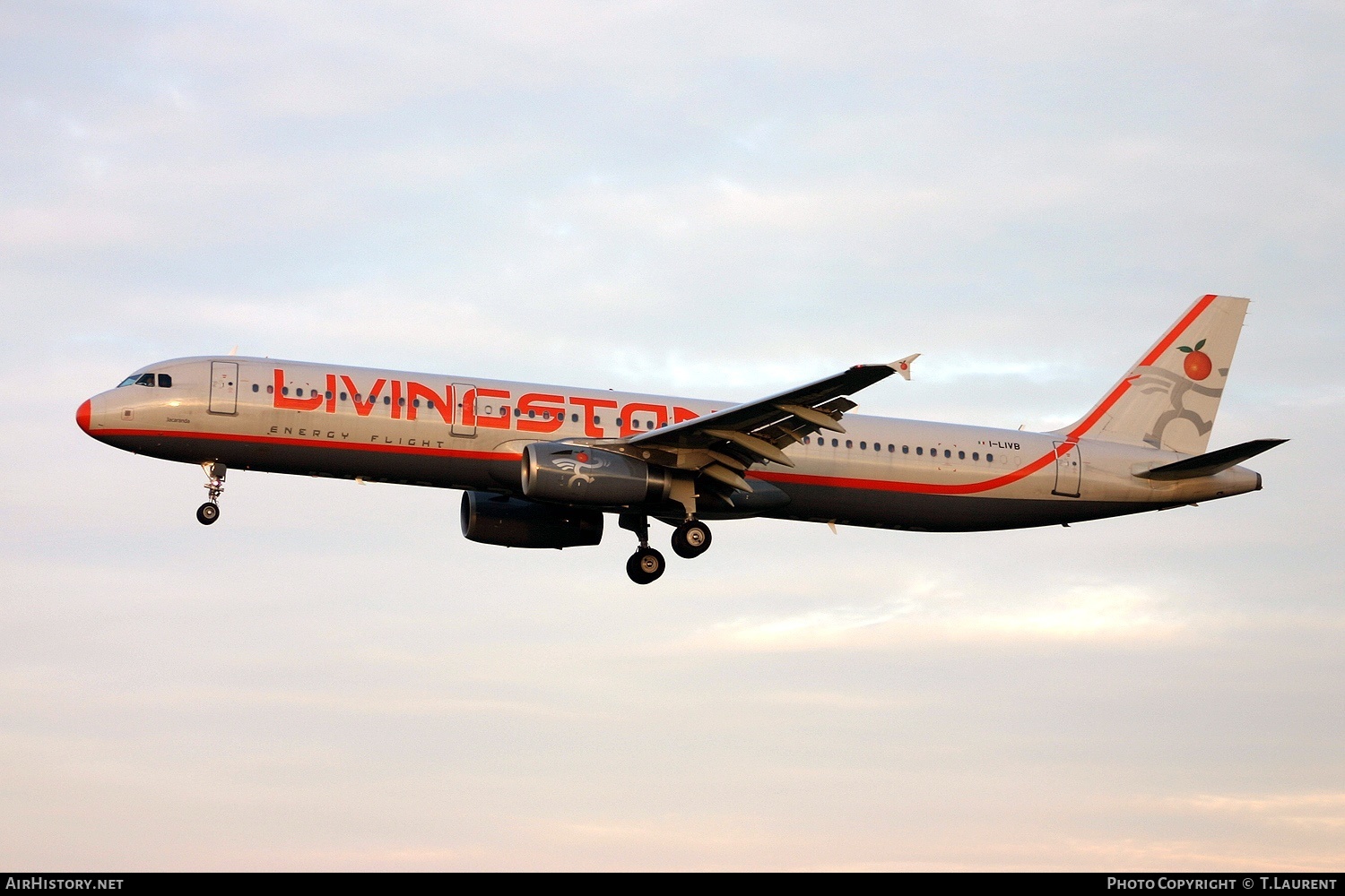 Aircraft Photo of I-LIVB | Airbus A321-231 | Livingston Energy Flight | AirHistory.net #243862