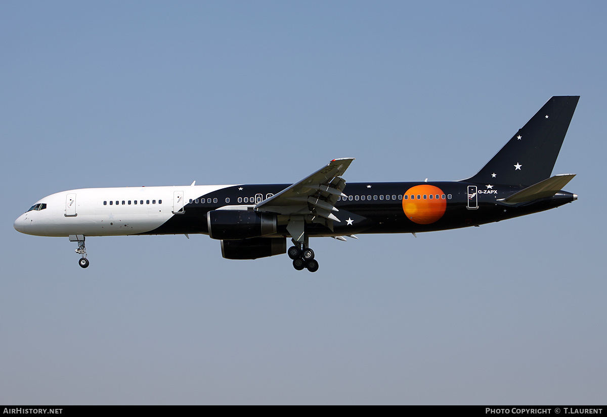 Aircraft Photo of G-ZAPX | Boeing 757-256 | Titan Airways | AirHistory.net #243863