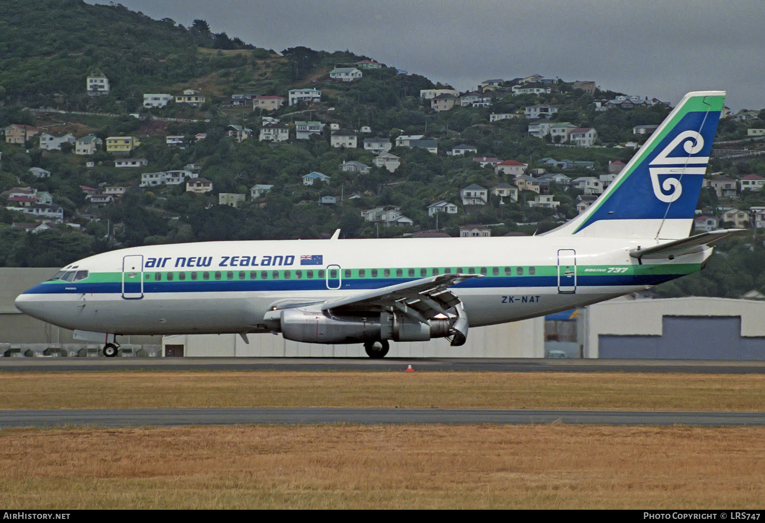 Aircraft Photo of ZK-NAT | Boeing 737-219/Adv | Air New Zealand | AirHistory.net #243871