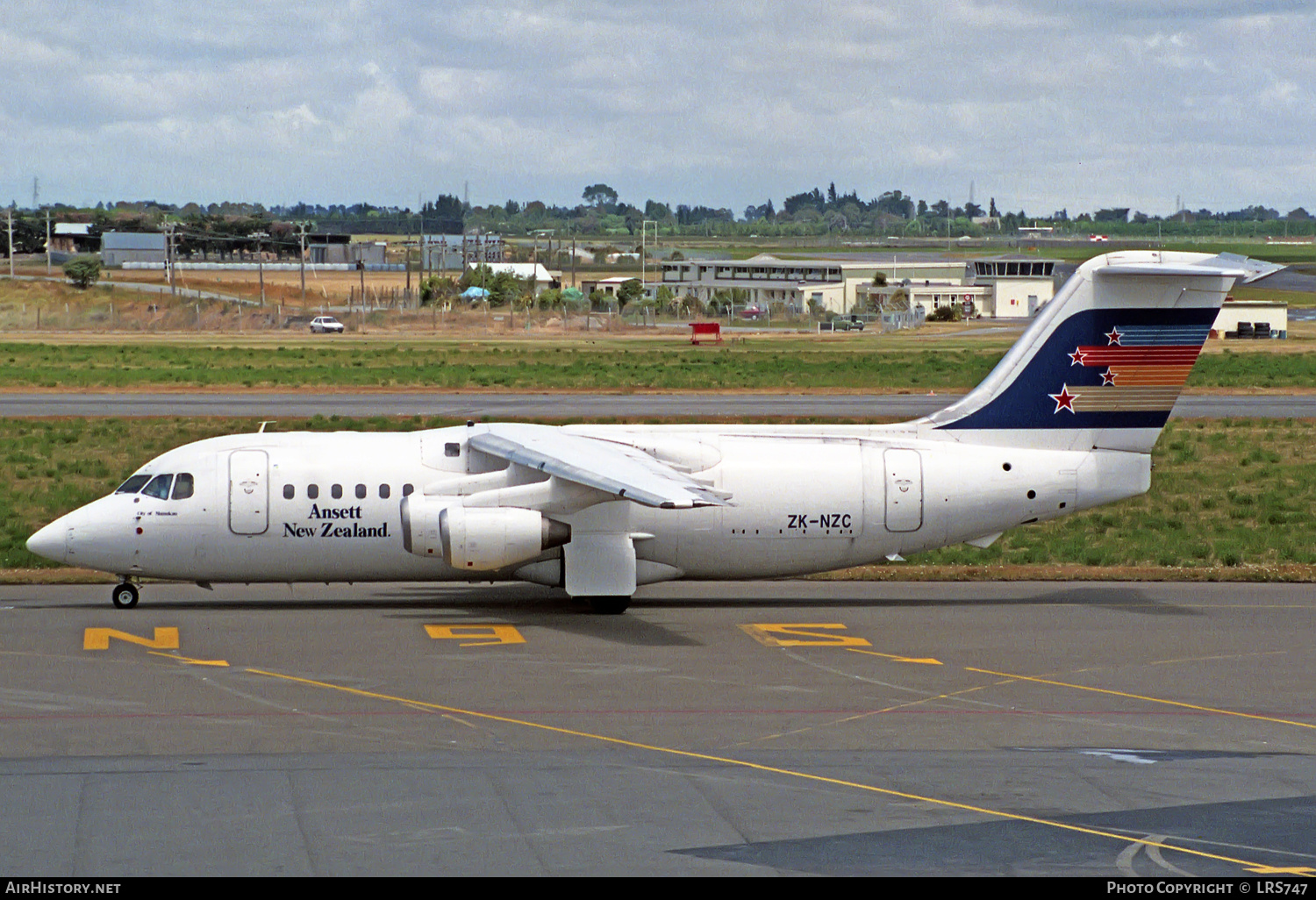 Aircraft Photo of ZK-NZC | British Aerospace BAe-146-200QC | Ansett New Zealand | AirHistory.net #243872