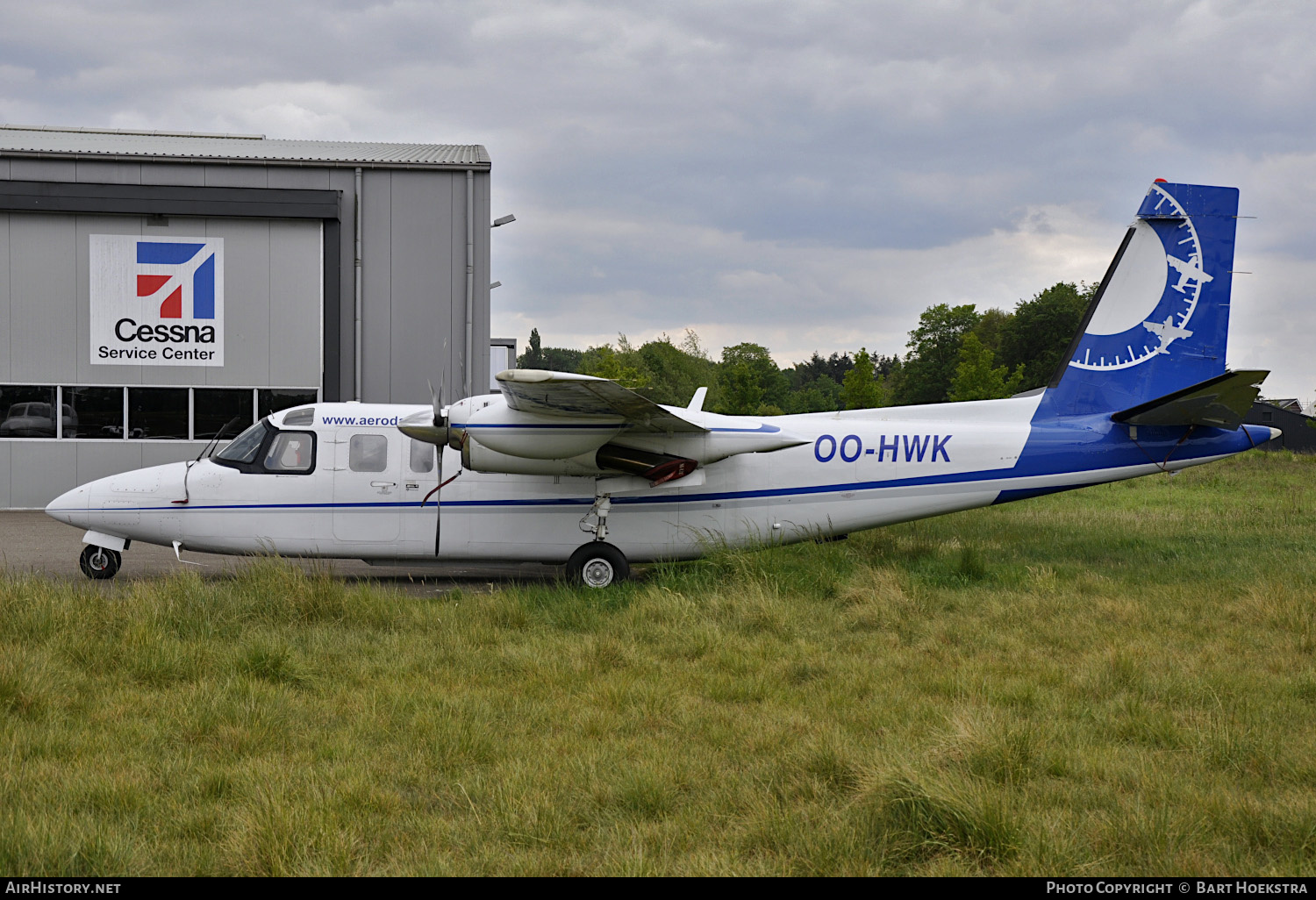 Aircraft Photo of OO-HWK | Rockwell 690A Turbo Commander | Aerodata International Surveys | AirHistory.net #243887
