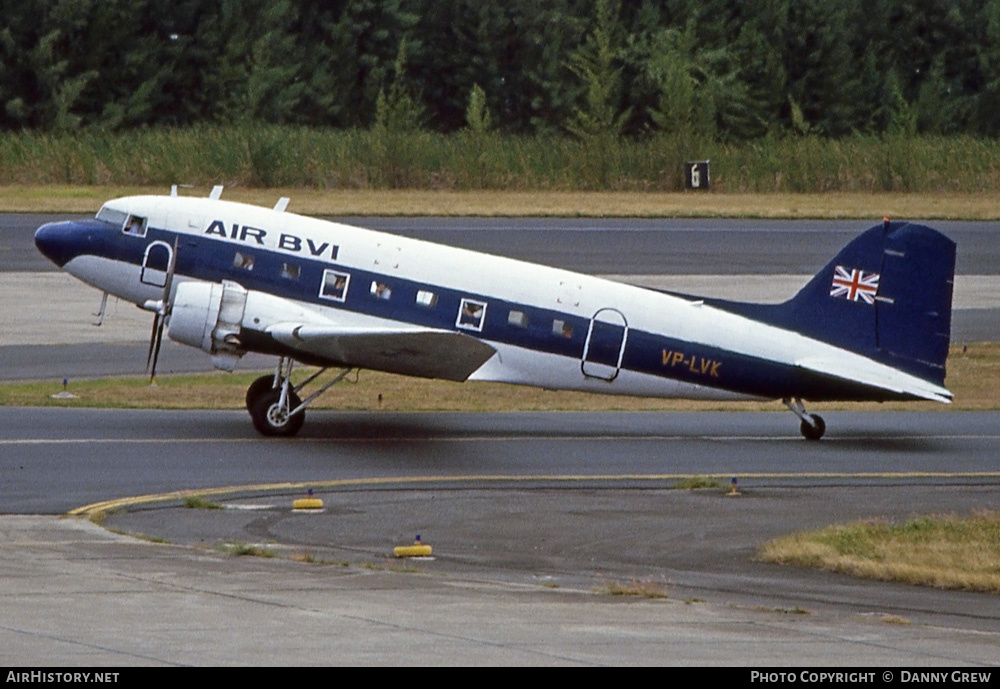 Aircraft Photo of VP-LVK | Douglas DC-3C-S1C3G | Air BVI | AirHistory.net #243897