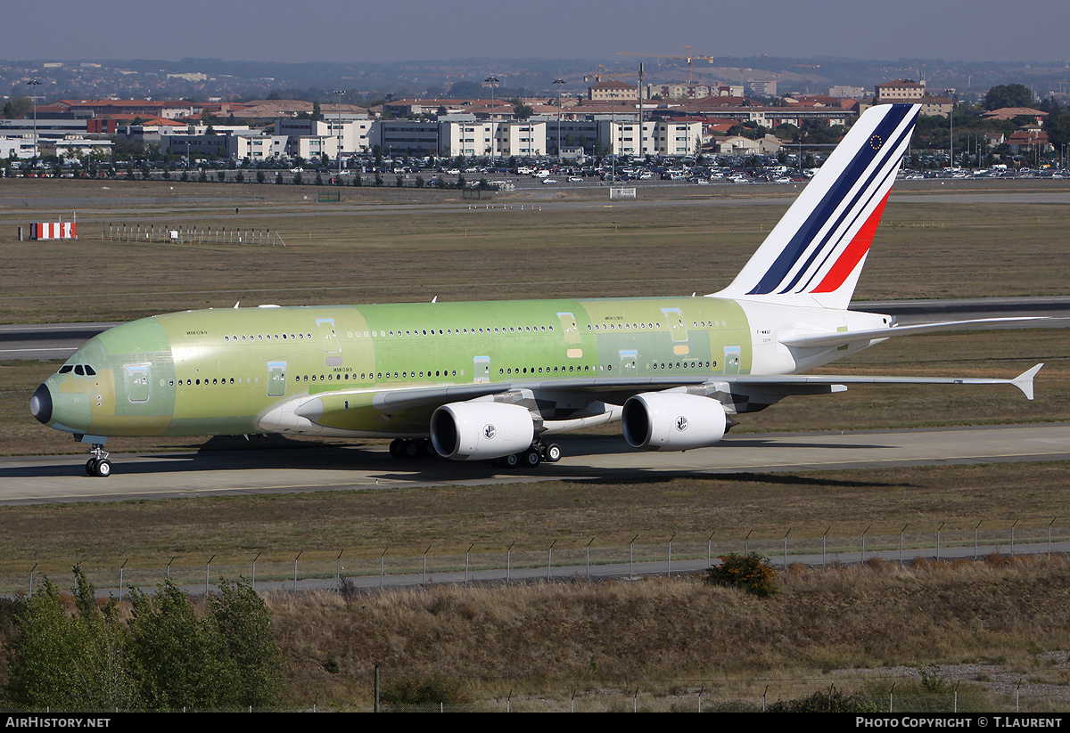 Aircraft Photo of F-WWAF | Airbus A380-861 | Air France | AirHistory.net #243916