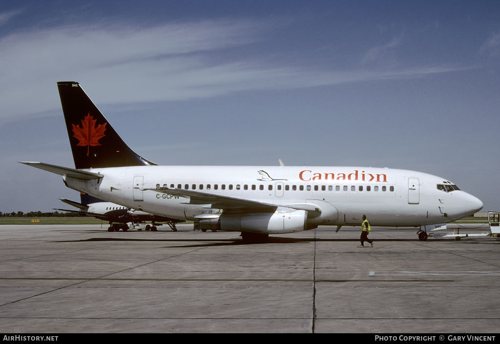 Aircraft Photo of C-GCPW | Boeing 737-275/Adv | Canadian Airlines | AirHistory.net #243919
