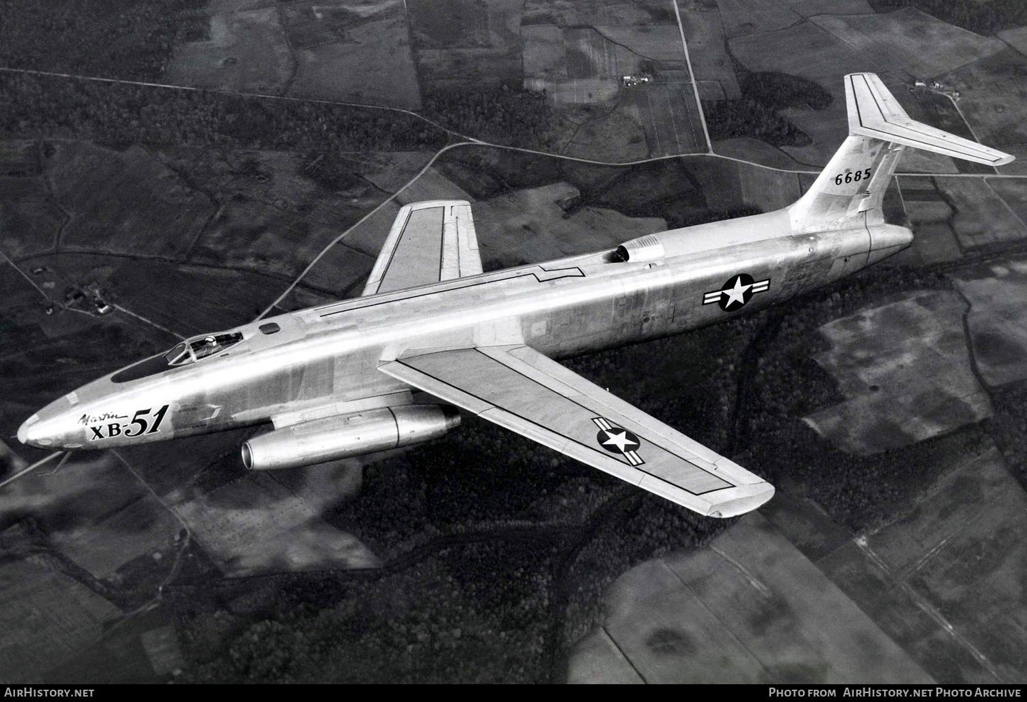 Aircraft Photo of 46-685 / 6685 | Martin XB-51 | USA - Air Force | AirHistory.net #243935