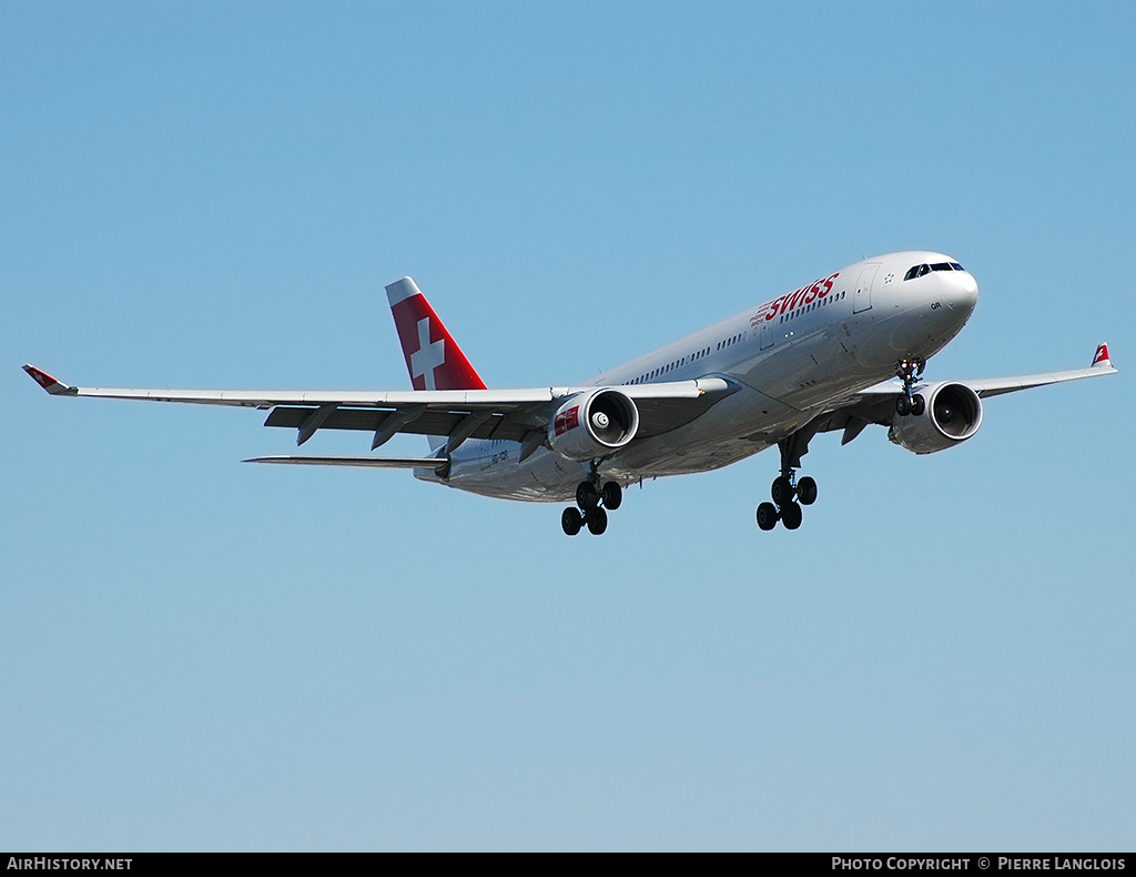 Aircraft Photo of HB-IQR | Airbus A330-223 | Swiss International Air Lines | AirHistory.net #243944