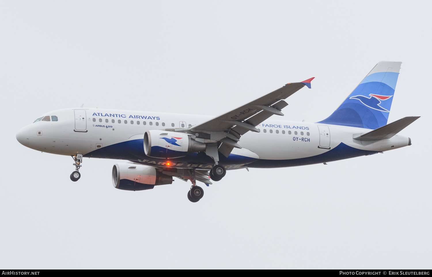 Aircraft Photo of OY-RCH | Airbus A319-112 | Atlantic Airways | AirHistory.net #243955
