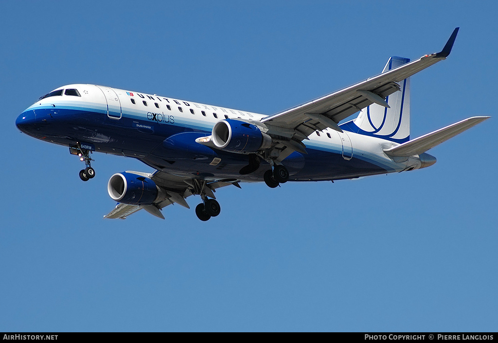 Aircraft Photo of N649RW | Embraer 170SE (ERJ-170-100SE) | United Express | AirHistory.net #243958