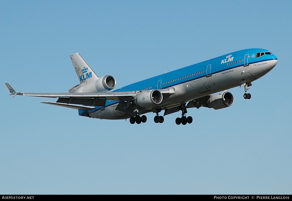 Aircraft Photo of PH-KCD | McDonnell Douglas MD-11 | KLM - Royal Dutch Airlines | AirHistory.net #243962