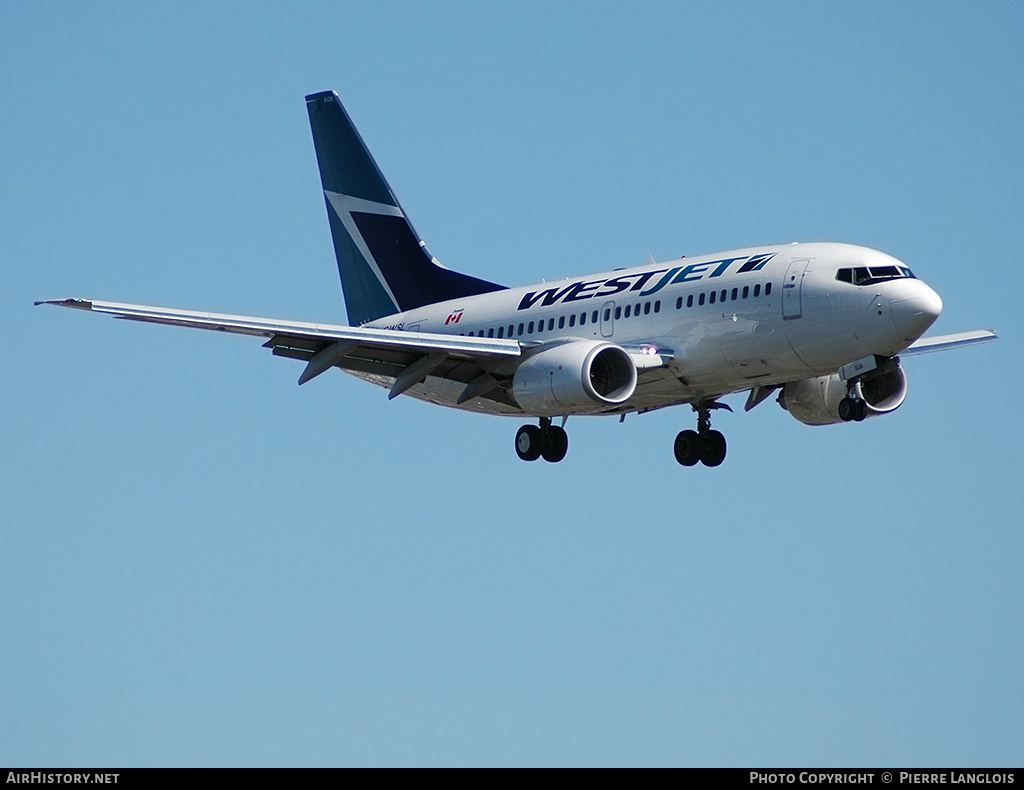 Aircraft Photo of C-GWSL | Boeing 737-6CT | WestJet | AirHistory.net #243965