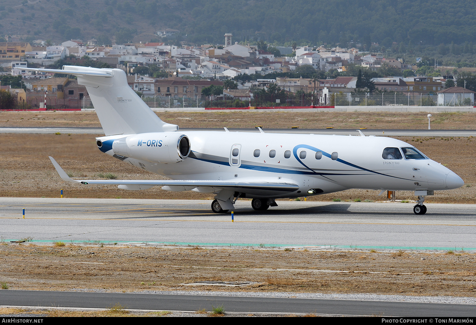 Aircraft Photo of M-ORIS | Embraer EMB-550 Legacy 500 | AirHistory.net #243978